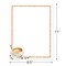 Great Papers! Latte Coffee Beans Letterhead, for Invitations, Announcements and Personal Messages, Printer Friendly 8.5”x11”, 50 Pack